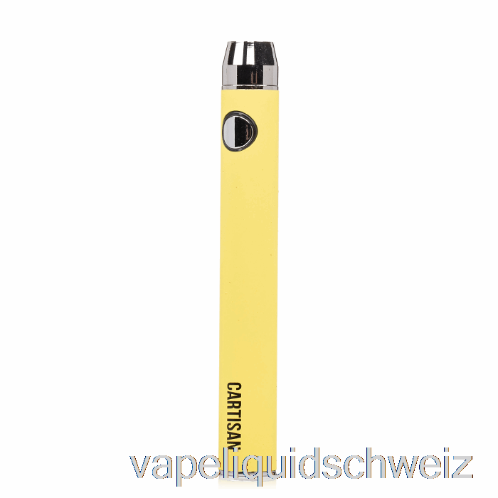 Cartisan Button VV 900 Dual Charge 510 Akku [Micro] Gelb Vape Schweiz